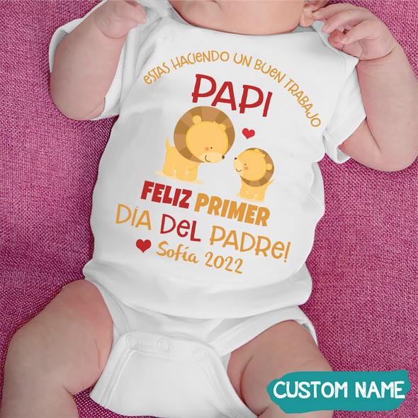 Regalo Para Bebe Estas Haciendo Un Buen Trabajo Onesie - JD - TT2505227