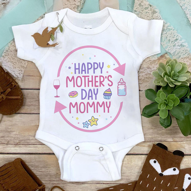 Gift For Mommy Happy Mother's Day Mommy Baby Onesie - MC - TT2503223