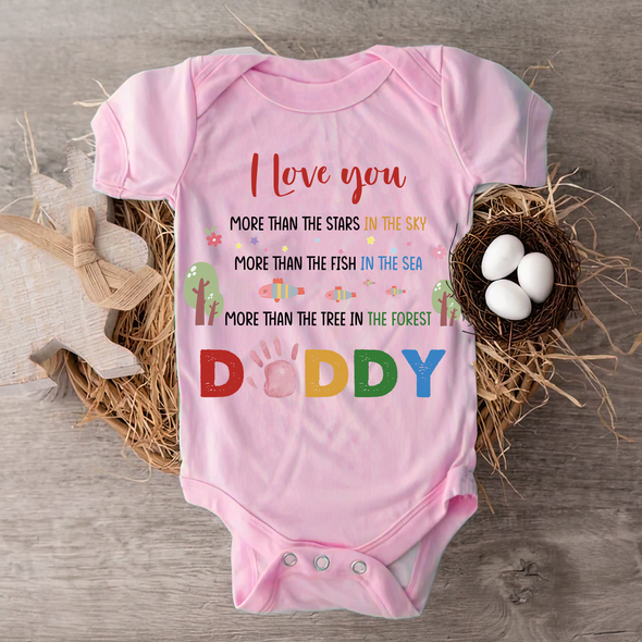 Gift For Daddy I Love You Baby Onesie - MC - TT0305223