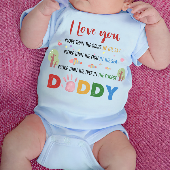 Gift For Daddy I Love You Baby Onesie - MC - TT0305223