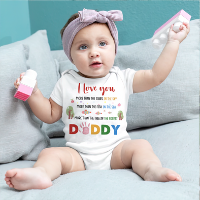 Gift For Daddy I Love You Baby Onesie - MC - TT0305223