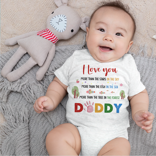 Gift For Daddy I Love You Baby Onesie - MC - TT0305223