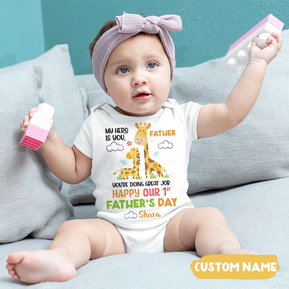 Gift For Daddy You Are Going A Great Job Baby Onesie - AD - TT2004221
