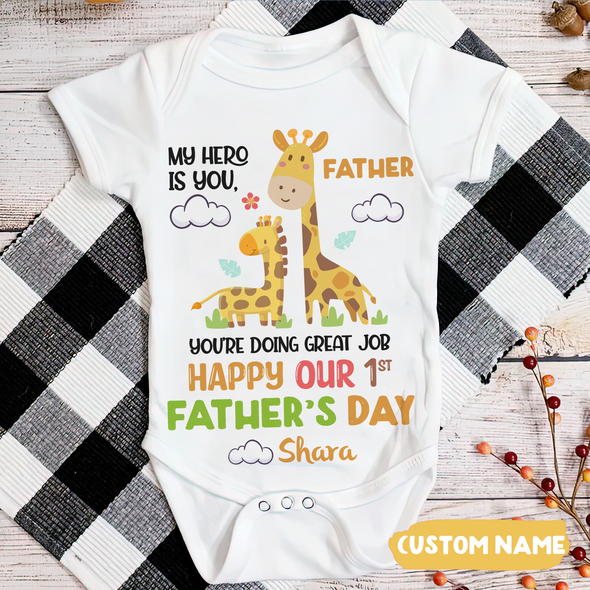 Gift For Daddy You Are Going A Great Job Baby Onesie - AD - TT2004221