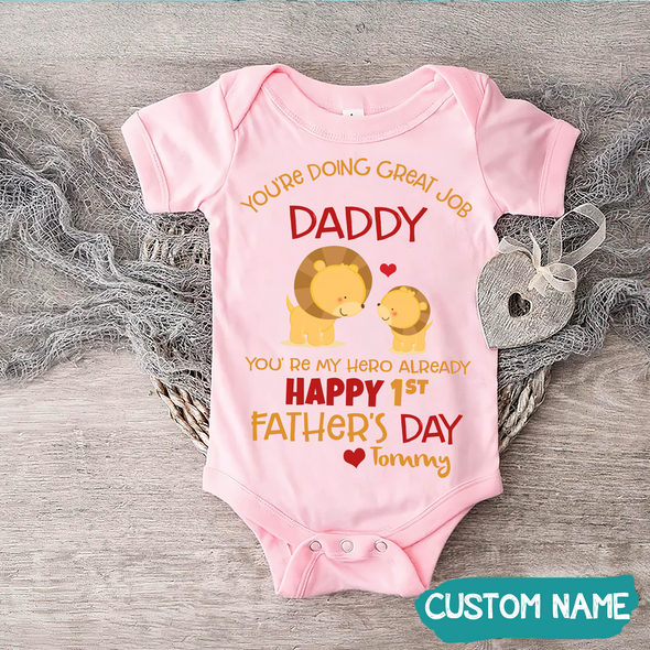 You're My Hero Already Baby Onesie - JD - TT11052212