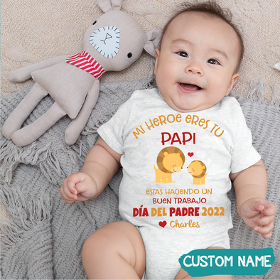 Regalo Para Bebe Mi Heroe Eres Tu Onesie - JD - TT27052211