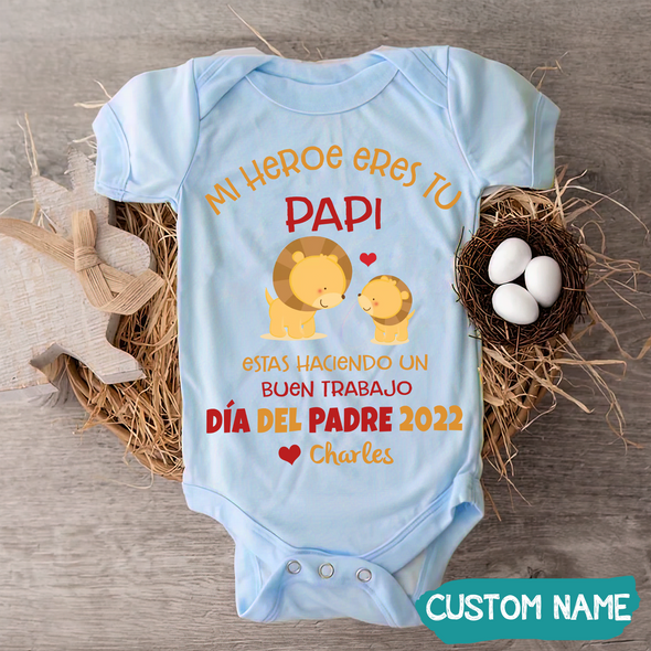 Regalo Para Bebe Mi Heroe Eres Tu Onesie - JD - TT27052211