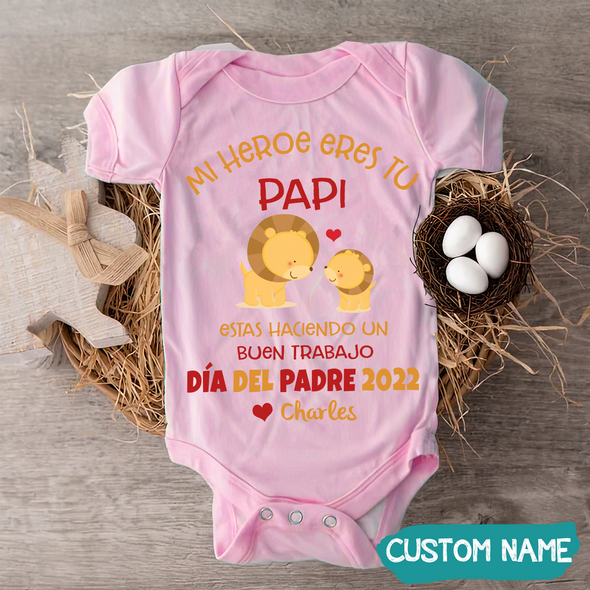 Regalo Para Bebe Mi Heroe Eres Tu Onesie - JD - TT27052211