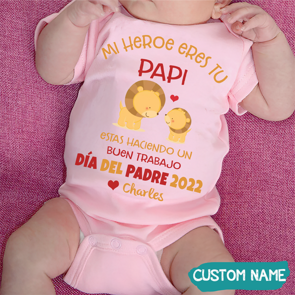 Regalo Para Bebe Mi Heroe Eres Tu Onesie - JD - TT27052211