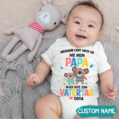 Niemand Liebt Mich So Wie Mein Papa Baby Onesie - NT - TT0605222
