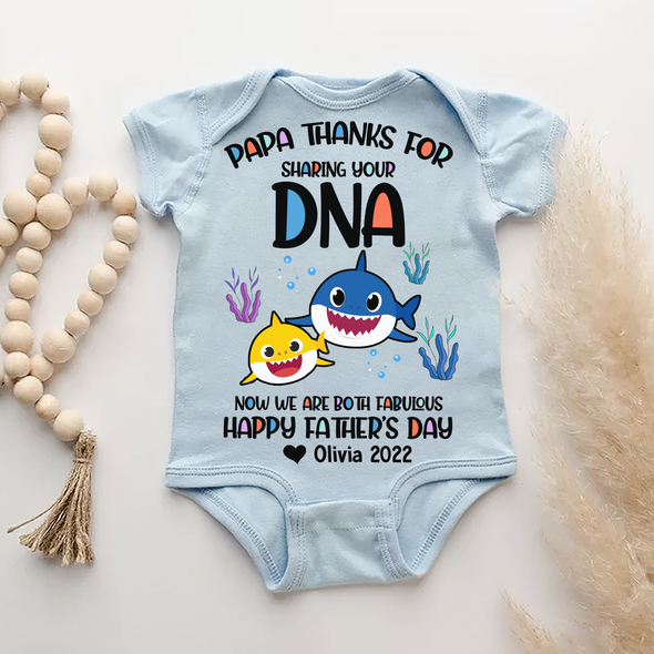 Gift For Daddy Papa Thanks For Sharing Your ADN Baby Onesie - AD - TT2204223