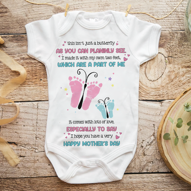 Gift For Mommy I Hope You have A Very Happy Mother's Day Baby Onesie - MC -  TT3103225 4