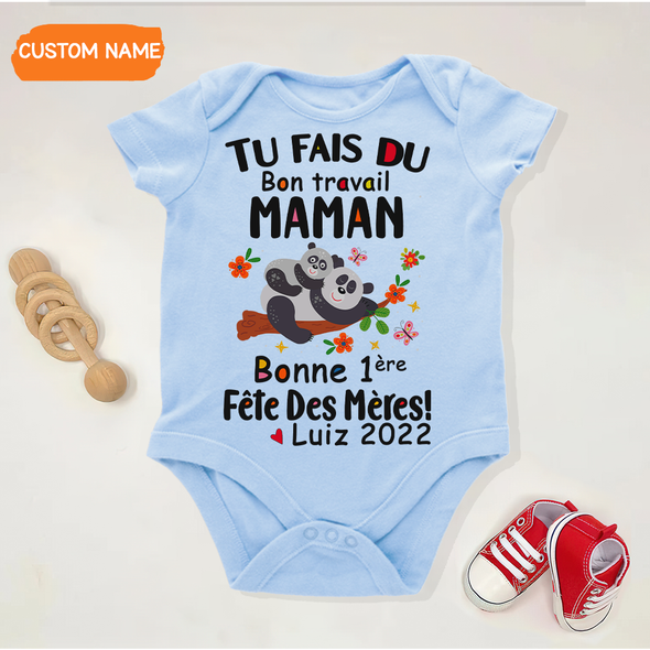 Cadeau Pour Maman Tu Fais Du Bon Travail Maman Onesie - AD - TT14042210