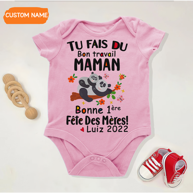 Cadeau Pour Maman Tu Fais Du Bon Travail Maman Onesie - AD - TT14042210
