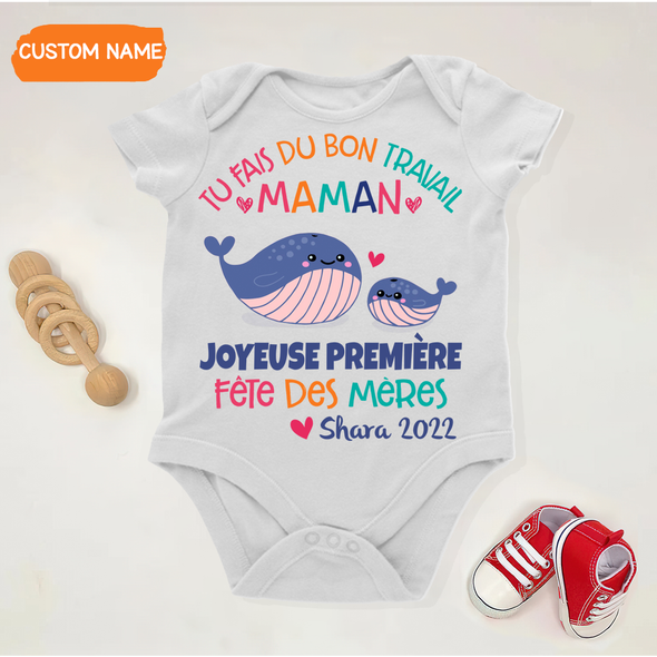 Cadeau Pour Maman Tu Fais Du Bon Travail Maman Onesie - AD - TT1404222