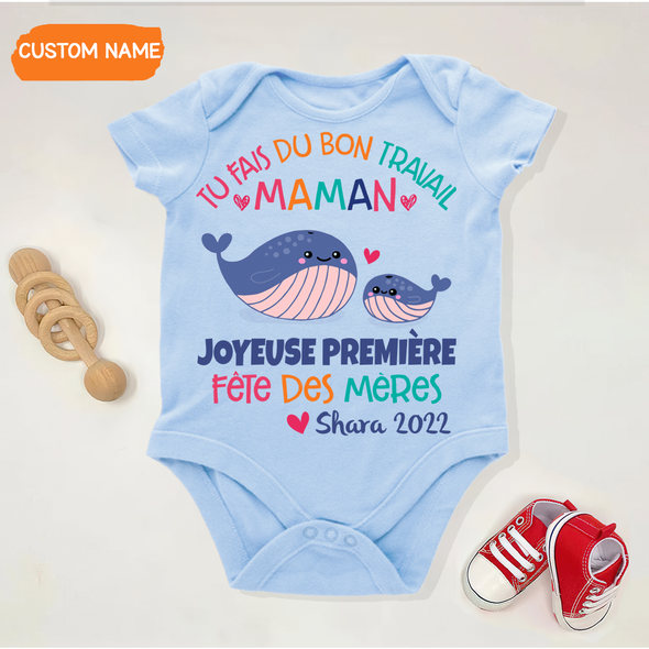 Cadeau Pour Maman Tu Fais Du Bon Travail Maman Onesie - AD - TT1404222