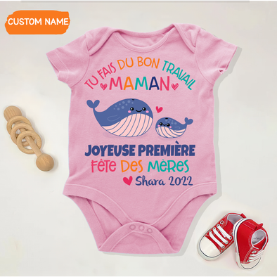 Cadeau Pour Maman Tu Fais Du Bon Travail Maman Onesie - AD - TT1404222