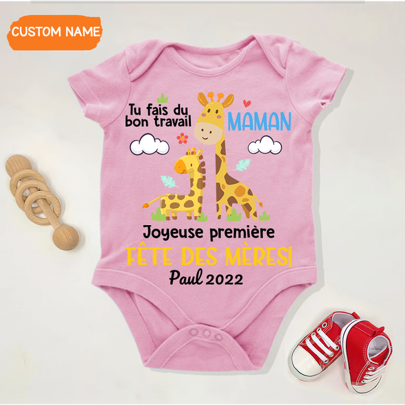 Cadeau Pour Maman Tu Fais Du Bon Travail Maman Onesie - AD - TT1404223