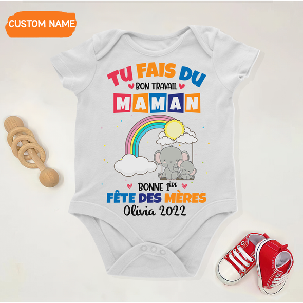 Cadeau Pour Maman Tu Fais Du Bon Travail Maman Onesie - AD - TT1404226
