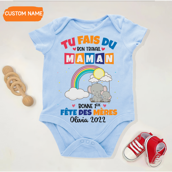 Cadeau Pour Maman Tu Fais Du Bon Travail Maman Onesie - AD - TT1404226
