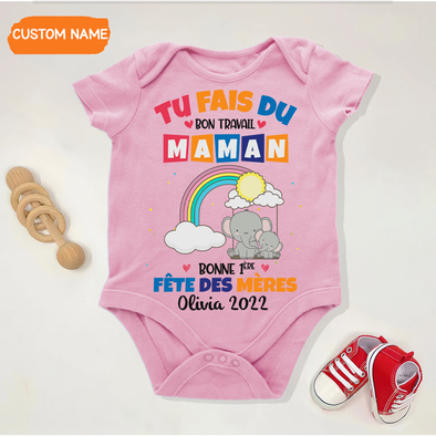 Cadeau Pour Maman Tu Fais Du Bon Travail Maman Onesie - AD - TT1404226