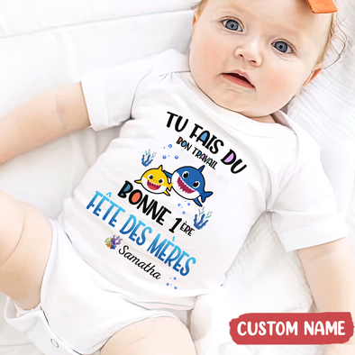 Cadeau Pour Maman Tu Fais Du Bon Travail Mommy Baby Onesie - AD - TT1804226