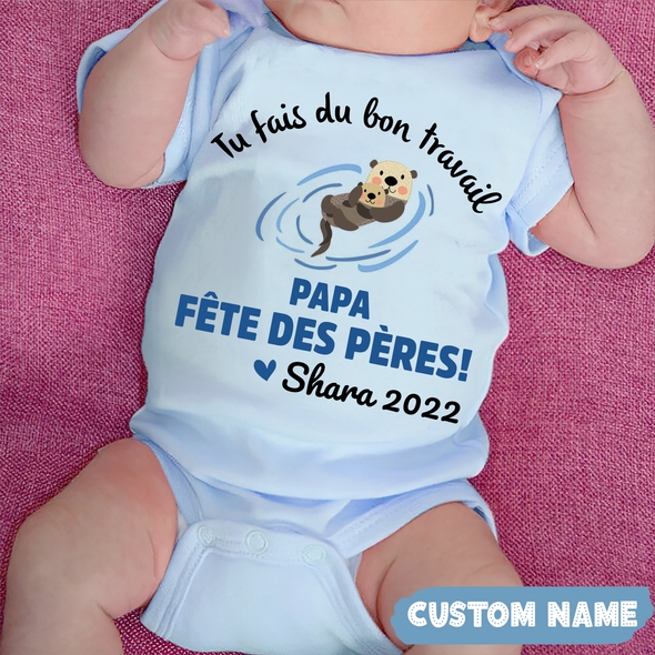 Tu Fais Du Bon Travail Baby Onesie - AD - TT2904225