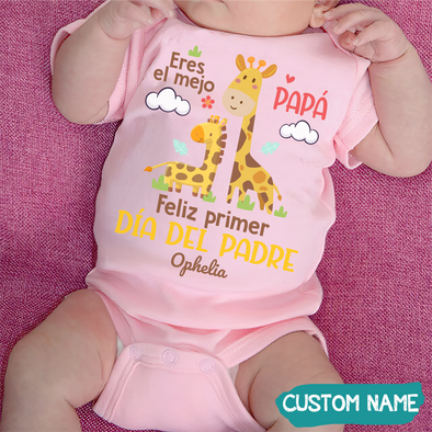 Feliz Primer Día Del Padre Baby Onesie - JD - TT3105224