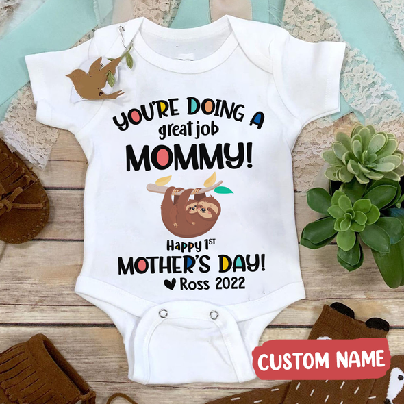 Gift For Mommy You Are Doing A Great Job Mommy Baby Onesie - AD - TT2803224