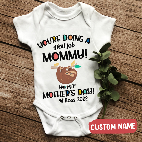 Gift For Mommy You Are Doing A Great Job Mommy Baby Onesie - AD - TT2803224