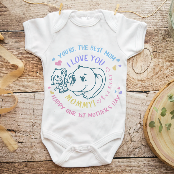 Gift For Mommy I Love You Baby Onesie - MC - TT1204227 1