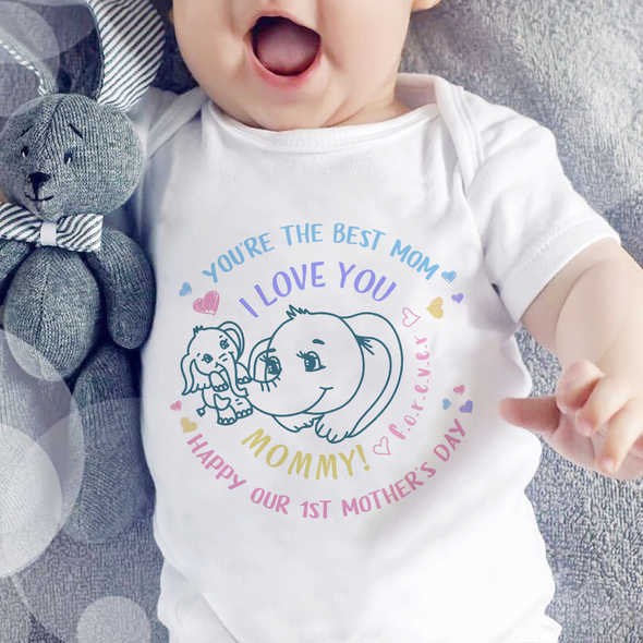 Gift For Mommy I Love You Baby Onesie - MC - TT1204227 1