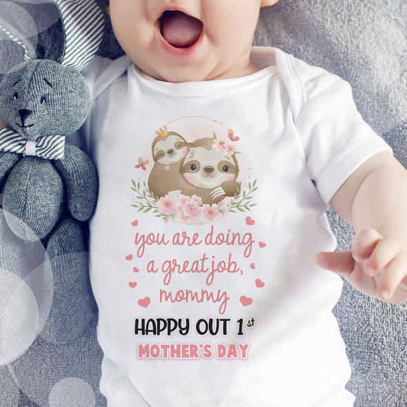 Gift For Mommy You Are Doing A Great Job, Mommy Baby Onesie - MC - TT1204223