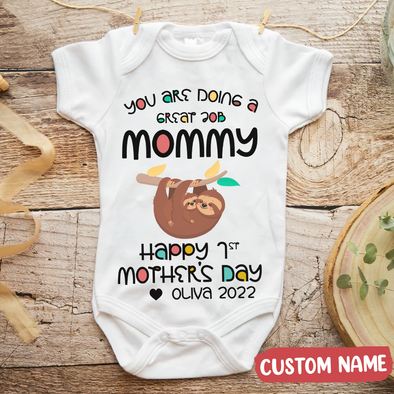 Gift For Future Mommy You Are Doing A Great Job Baby Onesie - AD - TT0604227