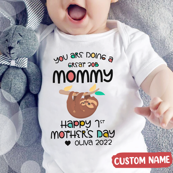 Gift For Future Mommy You Are Doing A Great Job Baby Onesie - AD - TT0604227