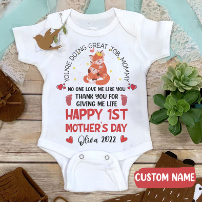 Gift For Future Mommy You Are Doing A Great Job Baby Onesie - MC - TT1003221