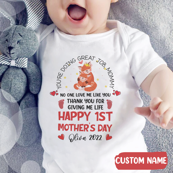 Gift For Future Mommy You Are Doing A Great Job Baby Onesie - MC - TT1003221