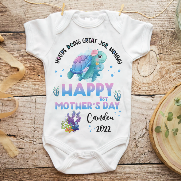 Gift For Mommy You're Doing A Great Job Baby Onesie - MC - TT1204222 1