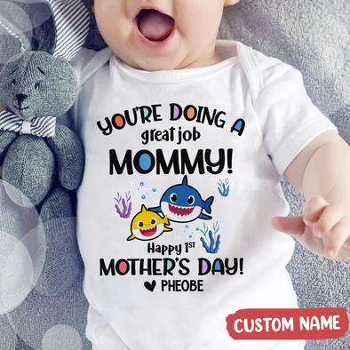 Gift For Mommy You Are Doing A Great Job Baby Onesie - AD - TT1604229