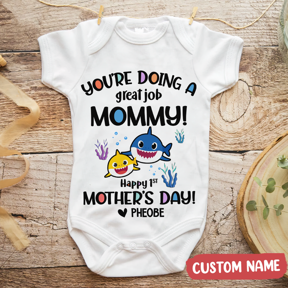 Gift For Mommy You Are Doing A Great Job Baby Onesie - AD - TT1604229