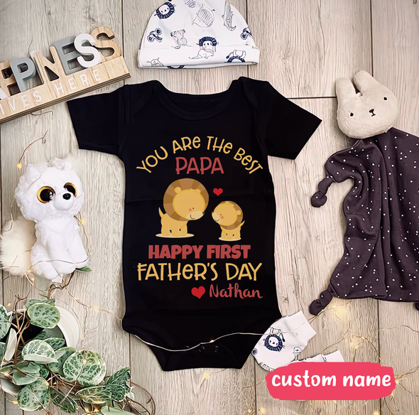 Gift For Father You Are The Best Father Baby Onesie - AD - TT