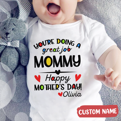 Gift For Mom Great Job Mommy Baby Onesie - AD - TT30032212