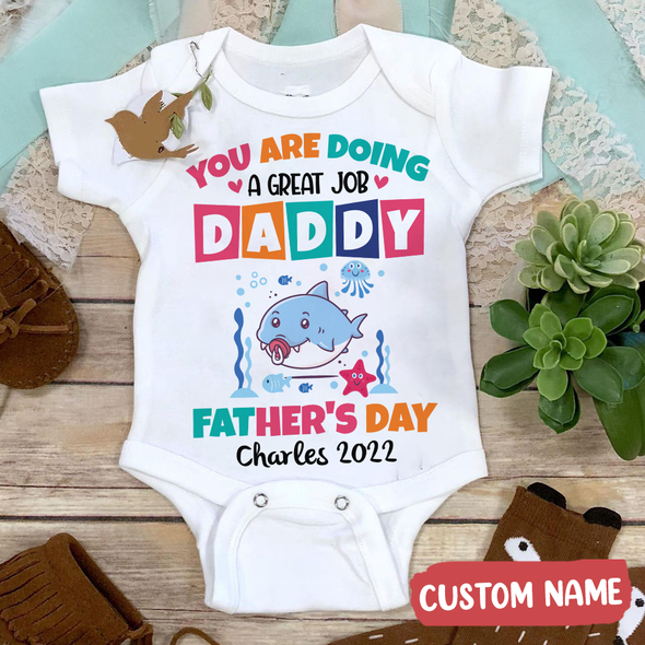 Gift For Daddy You Are Doing A Great Job T-Shirt - AD - TT3003229