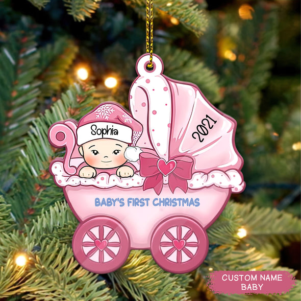 Baby Carriage Ornament - PP - TT1211212