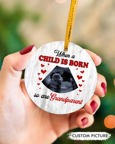 Personalized Gift For Future Grandparent When A Child Is Born So Are Grandparent Ornament - PP - LT1311215
