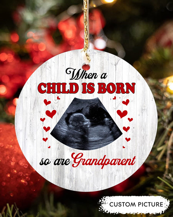 Personalized Gift For Future Grandparent When A Child Is Born So Are Grandparent Ornament - PP - LT1311215