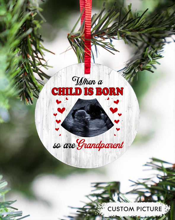 Personalized Gift For Future Grandparent When A Child Is Born So Are Grandparent Ornament - PP - LT1311215