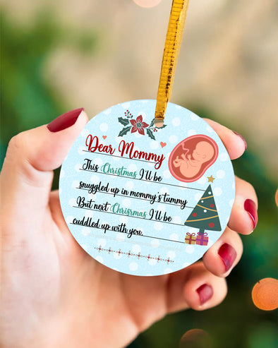 Gift For Mommy Next Christmas I'll Be Cuddled Up With You Ornament - PP - TT1211214