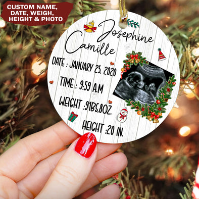 Personalized Gift For Future Mommy & Daddy Ornament - Mc - KT1110214