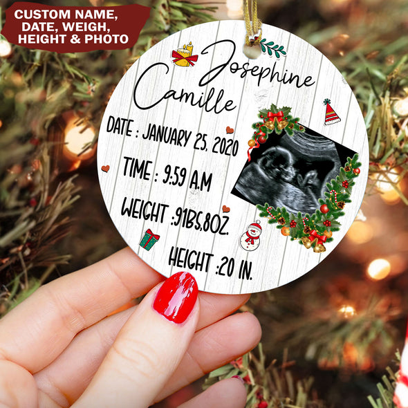 Personalized Gift For Future Mommy & Daddy Ornament - Mc - KT1110214